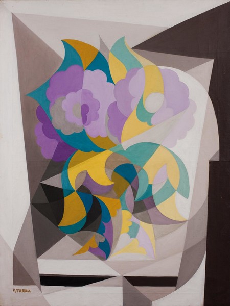 Giacomo Balla, Ballafiore, 1924, olio su tela, cm 99x75, collezione privata