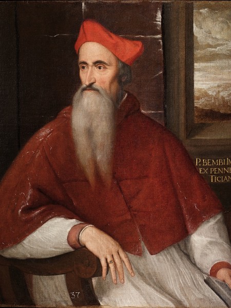 Anonimo veneto del XVI secolo (da Tiziano Vecellio), Ritratto del cardinale Pietro Bembo