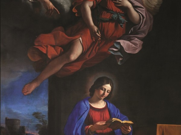 Guercino (Cento, 1591 – Bologna, 1666), Annunciazione, 1646, olio su tela