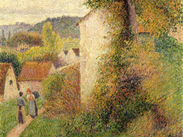 Camille Pissarro, Il sentiero, 1889. Olio su tela, 72,4 × 59,7 cm. Detroit Institute of Arts, City of Detroit Purchase
