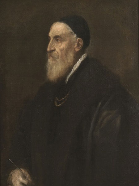 Tiziano Vecellio, Autoritratto, 1565-66 ca, olio su tela, Madrid, Museo Nacional del Prado. Courtesy of © Museo Nacional del Prado