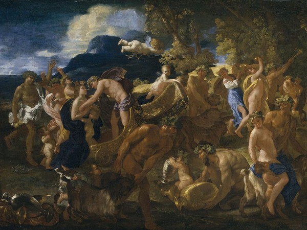 Nicolas Poussin Baccanale olio su tela, 122x169 cm Madrid, Museo Nazionale del Prado Nicolas Poussin Baccanale olio su tela, 122x169 cm Madrid, Museo Nazionale del Prado