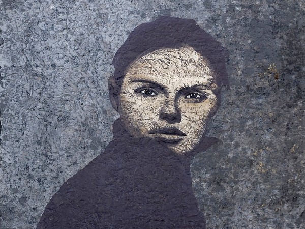 Tarik Berber, Untitled 20. Oil on canvas, cm 55x60, Zadar 2014