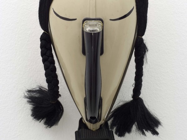 Romuald Hazoumé (Benin 1962), Mimissou, 2000, Mixed media, cm 27 x 21 x 22 | Courtesy of CAAC- The Pigozzi Collection, Ginevra