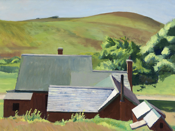 Edward Hopper, Burly Cobbs, 1930-1933, Olio su tela, 92.1 x 64.1 cm, Whitney Museum of American Art, New York, legs de Josephine N. Hopper | © Heirs of Josephine Hopper / 2019, ProLitteris, Zurich | Foto: © 2019. Digital image Whitney Museum of American Art / Licensed by Scala
