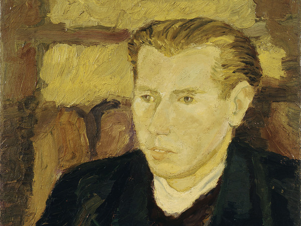 Bruno Cassinari, Ritratto di Ernesto Treccani, 1941, Olio su tavola, 60 x 45 cm, Collezione Giuseppe Iannaccone, Milano