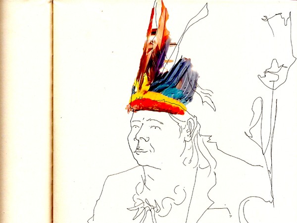 Alvise Bittente, Rember Yahuarcani López - artista PERù per ILLY | © Alvise Bittente