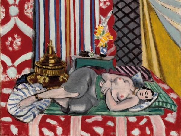 Henri Matisse, Odalisca con i pantaloni grigi, 1926-27. Olio su tela, cm 54 x 65. Parigi, Musée de l’Orangerie. © Succession H. Matisse, by SIAE 2013