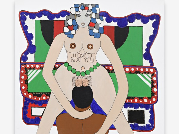 Dorothy Iannone, I Love To Beat You, 1970/71. Courtesy l’artista e Peres Projects, Berlin