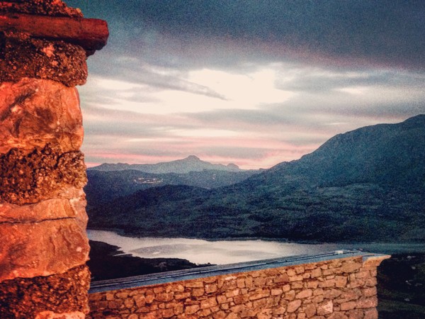 Tramonto visto dal Castello di Caccamo