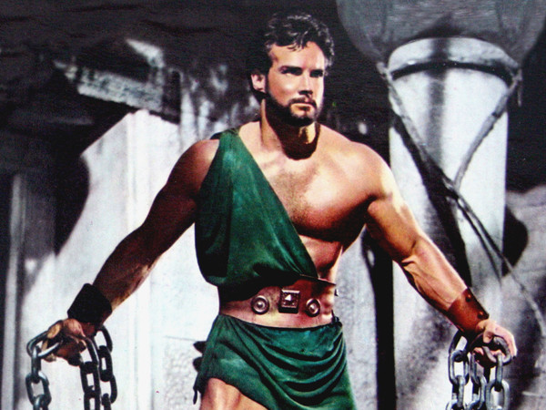 Steve Reeves in Ercole e la regina di Lidia, 1959