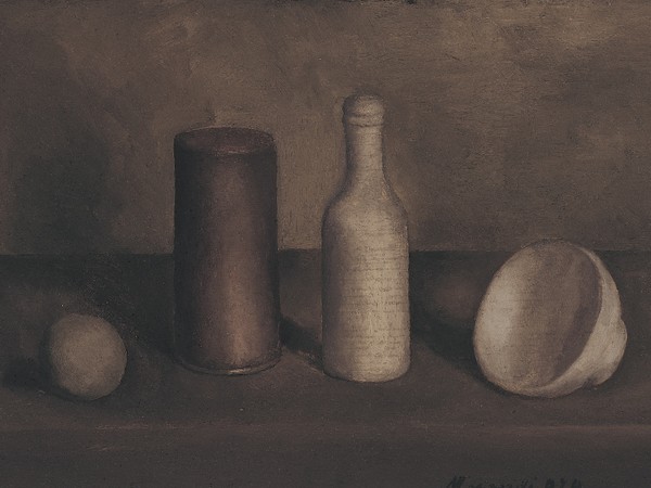 Giorgio Morandi (Bologna, 1890-1964), Vaso di fiori, 1920