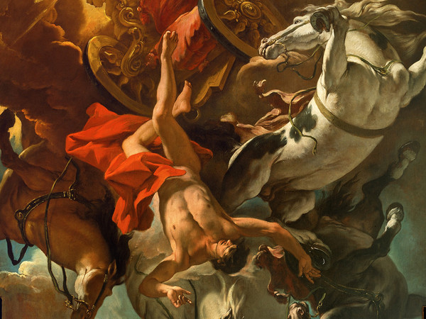 Sebastiano Ricci, Caduta di Fetonte, 1698-1703 circa, Olio su tela, 277 x 377 cm