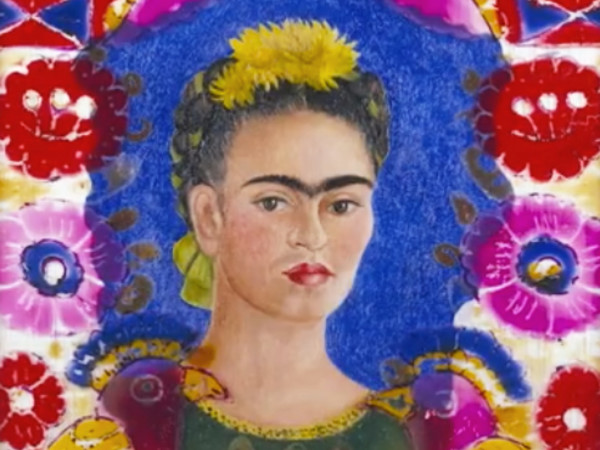 Immagine dal film documentario FRIDA KAHLO, Gran Bretagna, 2020, 90', Seventh Art Productions, Exhibition on Screen, Produttori esecutivi Tim Dawson,  Phil Grabsky, Amanda Wilkie, Regia di Ali Ray, Distribuito in Italia da Adler Entertainment, Media partner ComingSoon, ARTE.it