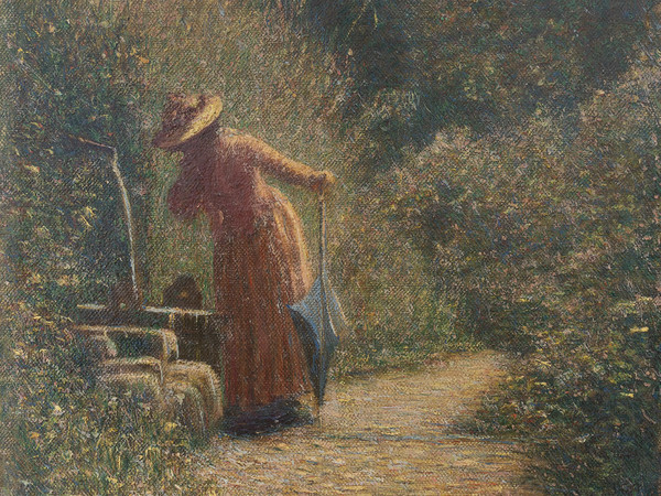 Vittore Grubicy de Dragon Fiumelatte Sensazioni giojose, 1891, Olio su tela, 31.5 × 24.8 cm, Collezione privata