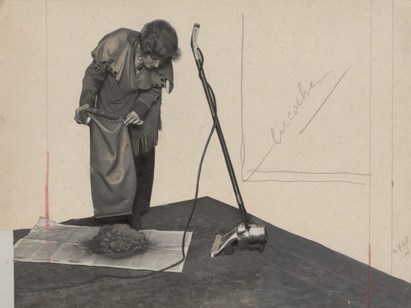 Inventions - Aspirapolvere, Immagine pubblicata sulla rivista popolare Lecture pour tous, 27 giugno 1921, Stampa ai sali d'argento, Collezione Archive of Modern Conflict, Londra | Courtesy of Fondazione MAST, Bologna, 2020