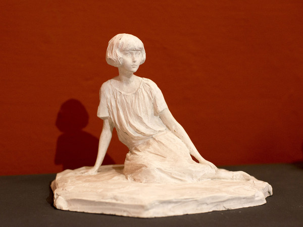 Paolo Troubetzkoy, Sheila Johnson, 1924, Gesso non patinato, 33 x 23 x 24 cm | Courtesy of Museo del Paesaggio di Verbania | Foto: Francesco Lillo 2016