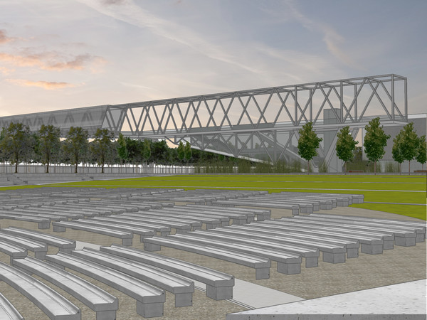 PEM - Passerella Expo Merlata, Expo 2015 Milano. © Studio Mondello