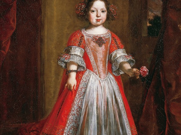 Giusto Suttermans, Ritratto di Anna Maria Luisa de’ Medici bambina, 1670, olio su tela Firenze, Galleria degli Uffizi, depositi