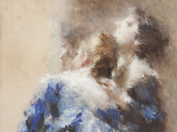 Tranquillo Cremona, Le curiose, 1875-1878, Acquarello su cartoncino, 30 x 49 cm, Codogno, Fondazione Lamberti
