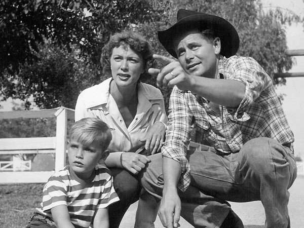 Family at ranch, Peter Ford insieme ai genitori | Courtesy of Summer Jamboree Senigallia 2019