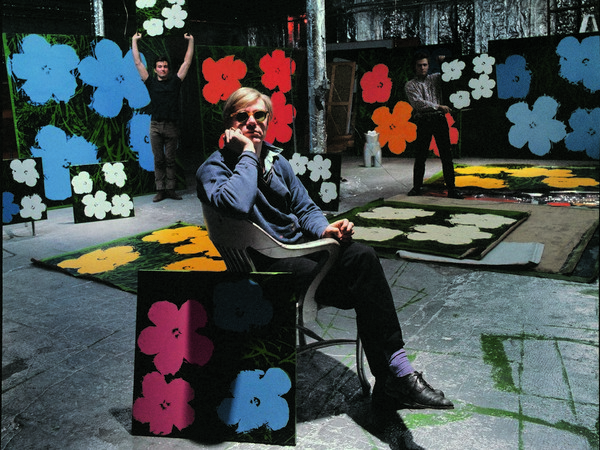 Museo del Novecento | Ugo Mulas, Andy Warhol, Philip Fagan e Gerard Malanga, New York, 1964 | Courtesy Archivio Ugo Mulas, Milano - Galleria Lia Rumma, Milano/Napoli e Museo del Novecento, Milano, 2017