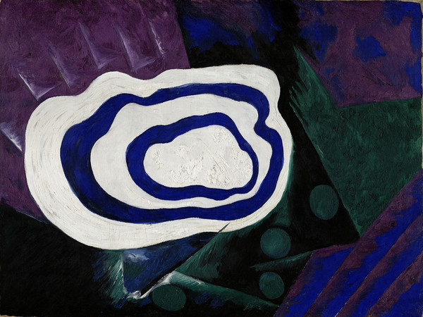 Natal’ja Gon?arova (Nagaevo 1881-Parigi 1962), Il vuoto, 1913-1914, olio su tela; cm 80 x 106. Mosca, Galleria Statale Tret’jakov