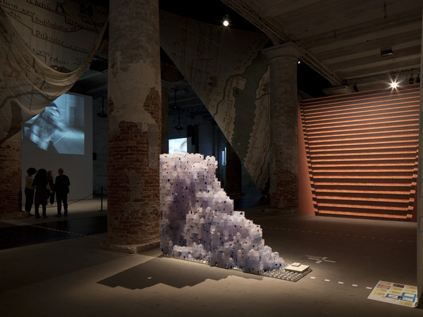 Lucia Allais, MOS. Legible Pompeii. 14.Mostra Internazionale di Architettura, Fundamentals, la Biennale di Venezia. Photo By Francesco Galli. Courtesy la Biennale di Venezia