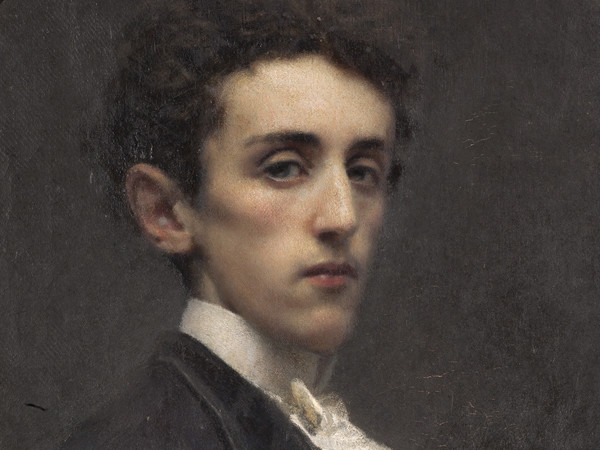 Tranquillo Cremona, Ritratto di Carlo Alberto Pisani Dossi, 1867, Olio su tela, 66 x 49 cm, Corbetta, Casa Museo Pisani Dossi