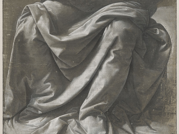 Leonardo da Vinci, Saint-Morys Drapery Study for a Seated Figure I © RMN-Grand Palais (Musée du Louvre) Michel Urtado