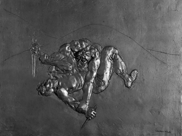 Francesco Messina, dalla serie Orrori della guerra, 1973. Bronzo, cm 49.9 x 58. Musei Vaticani, Collezione d’arte Contemporanea