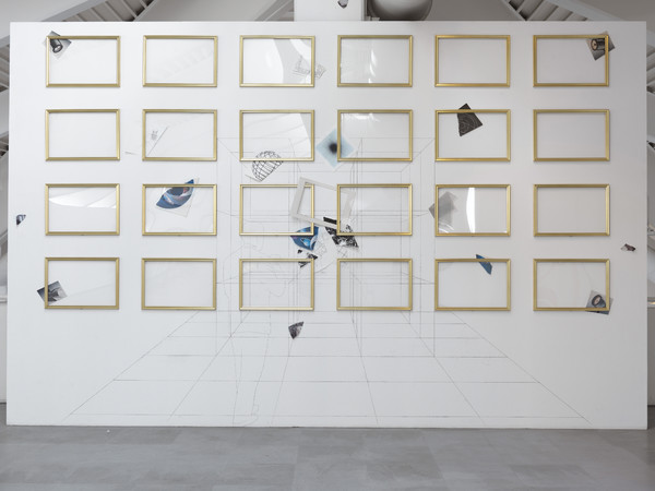 Giulio Paolini, In ascolto (Stanza dello spettatore), 2005, Museo Nazionale di Capodimonte, Napoli | Courtesy of Press Office - Foto di Luciano Romano