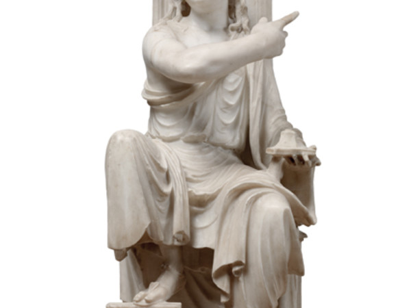 Agostino Busti, detto il Bambaia San Giovanni Evangelista, 1515?1520 circa, marmo, cm 52 x 29,5 x 37. Milano, Museo d’Arte Antica del Castello Sforzesco (da Castellazzo)