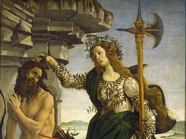 Sandro Botticelli, Pallas and the Centaur, c.1482 | © Galleria degli Uffizi, Florence, 2015, Photo by Scala, Florence - Courtesy of the Ministero Beni e Attività Culturali