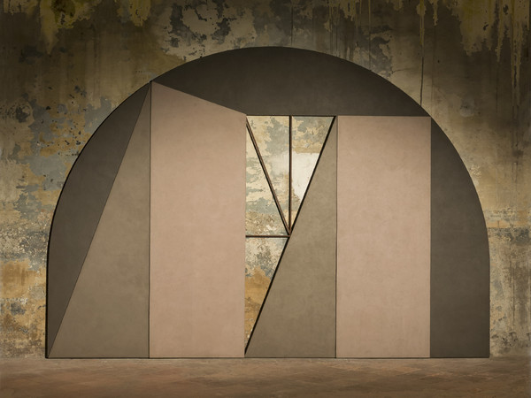 Giuseppe Uncini, <em>Dimore n. 40, Chiesa San Matteo, Veduta della mostra</em>, "Giuseppe Uncini. Dimore", Lucca 2016 | Courtesy of Claudio Poleschi Arte Contemporanea e Archivio Giuseppe Uncini