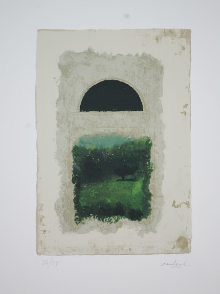 Carlo Mattioli, Serigrafia, cm. 35x50