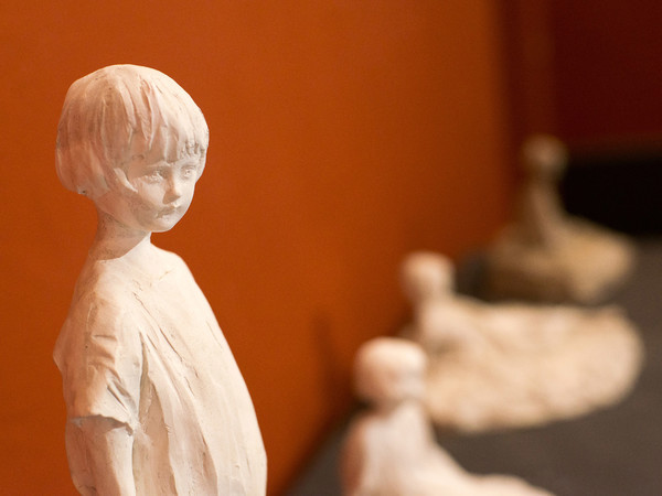 Paolo Troubetzkoy, Bambino in piedi (Paul Clark), s.d., Gesso non patinato, 15 x 14 x 50 cm | Courtesy of Museo del Paesaggio di Verbania | Foto: Francesco Lillo 2016