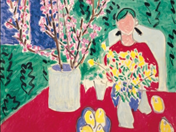 Henri Matisse. Arabesque in mostra alle Scuderie del Quirinale Roma dal 5 Marzo al 21 Giugno 2015. In foto: Ramo di pruno, fondo verde, 1948. Pinacoteca Giovanna e Marella Agnelli, Torino