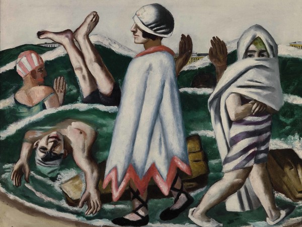 Max Beckmann, Lido, 1924. Olio su tela, cm 72,4 x 90,5. Saint Louis Art Museum, Bequest of Morton D. May, © Max Beckmann by, SIAE 2015