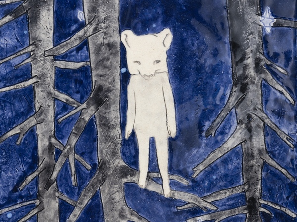 Clémentine de Chabaneix, <em>Nightwalk</em>, 2025, 22.3 × 30 × 3.7 cm | Courtesy Dorothy Circus Gallery e Clémentine de Chabaneix