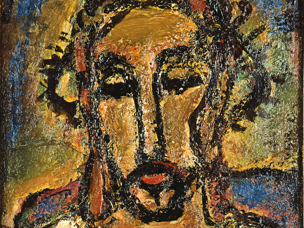 Georges Rouault, Ecce Homo, 1952, olio su compensato, cm 50 x 45. Città del Vaticano, Musei Vaticani, inv. 23666. Foto © Governatorato dello Stato della Città del Vaticano - Direzione dei Musei © Georges Rouault, by SIAE 2015