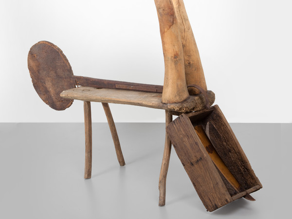 Claudio Costa, Il carro del sole, 1988 | Courtesy of Collezione Eredi Claudio Costa e DART - Chiostro del Bramante 2018 | Foto: Claudio Grimaldi