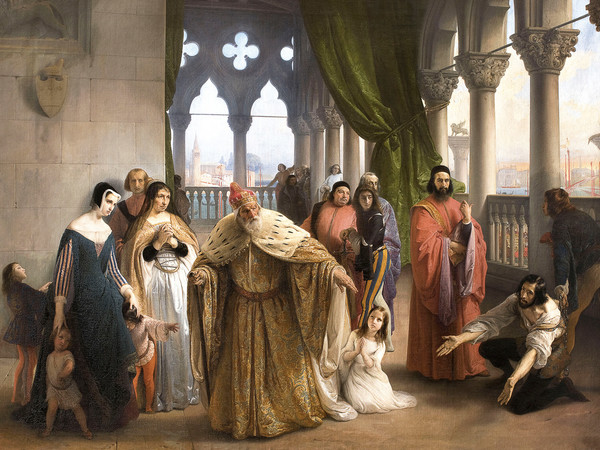 Francesco Hayez, I due Foscari, 1838-1840.