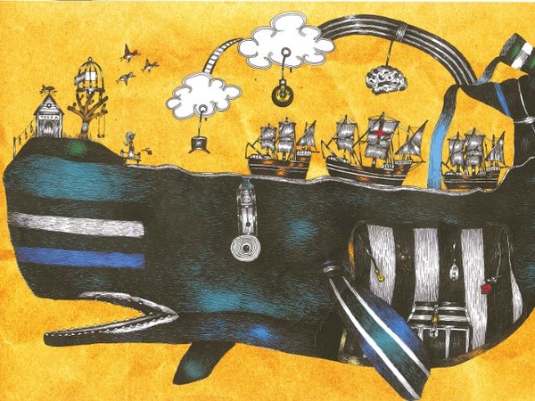 Michael Bardeggia, Viaggio per mare, elaborazione digitale, 2013