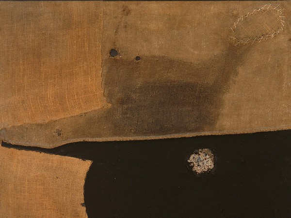 Alberto Burri, Sacco, 1954 , Parma, Fondazione Magnani Rocca | © Fondazione Magnani Rocca