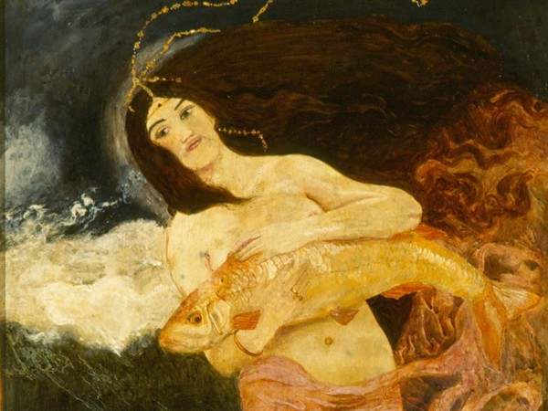 Sacha Schneider, Astarte, 1901-1904, Collezione privata