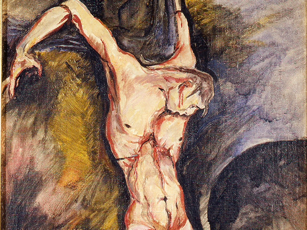 Max Ernst, Crocifisso, 1914, olio su tela cm 55 x 38. Città del Vaticano, Musei Vaticani, inv. 23884. Foto © Governatorato dello Stato della Città del Vaticano- Direzione dei Musei © Max Ernst, by SIAE 2015