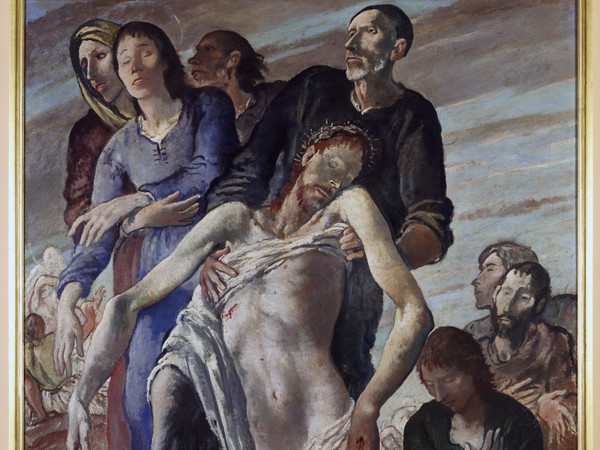 Felice Carena, Deposizione, 1938-1939 olio su tela, cm 197 x 145. Città del Vaticano, Musei Vaticani. Foto © Governatorato dello Stato della Città del Vaticano-Direzione dei Musei