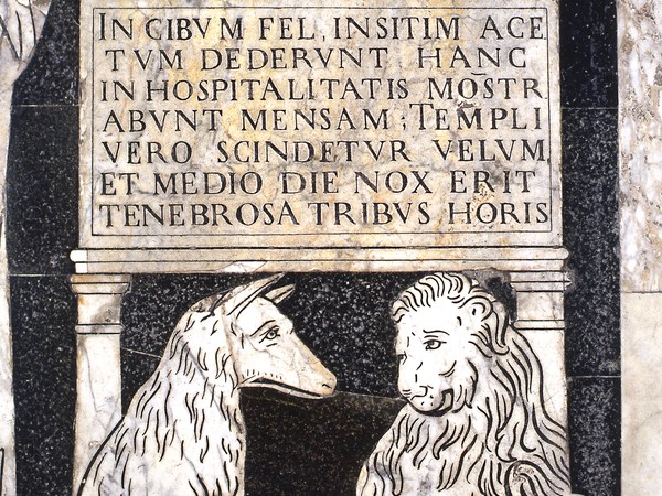 Particolare del Pavimento del Duomo di Siena