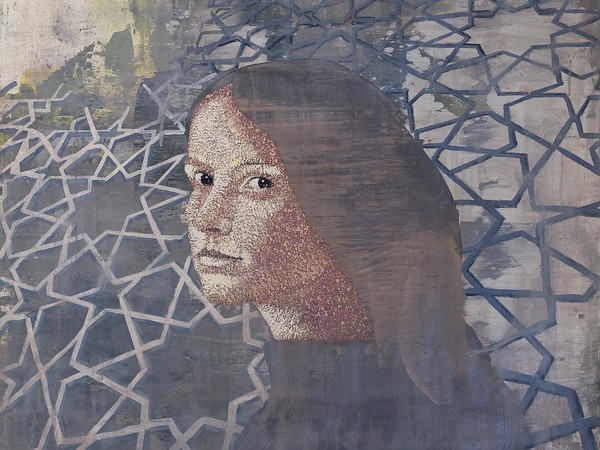 Tarik Berber, Untitled 9. Oil on canvas, cm 55x60, Zadar 2014